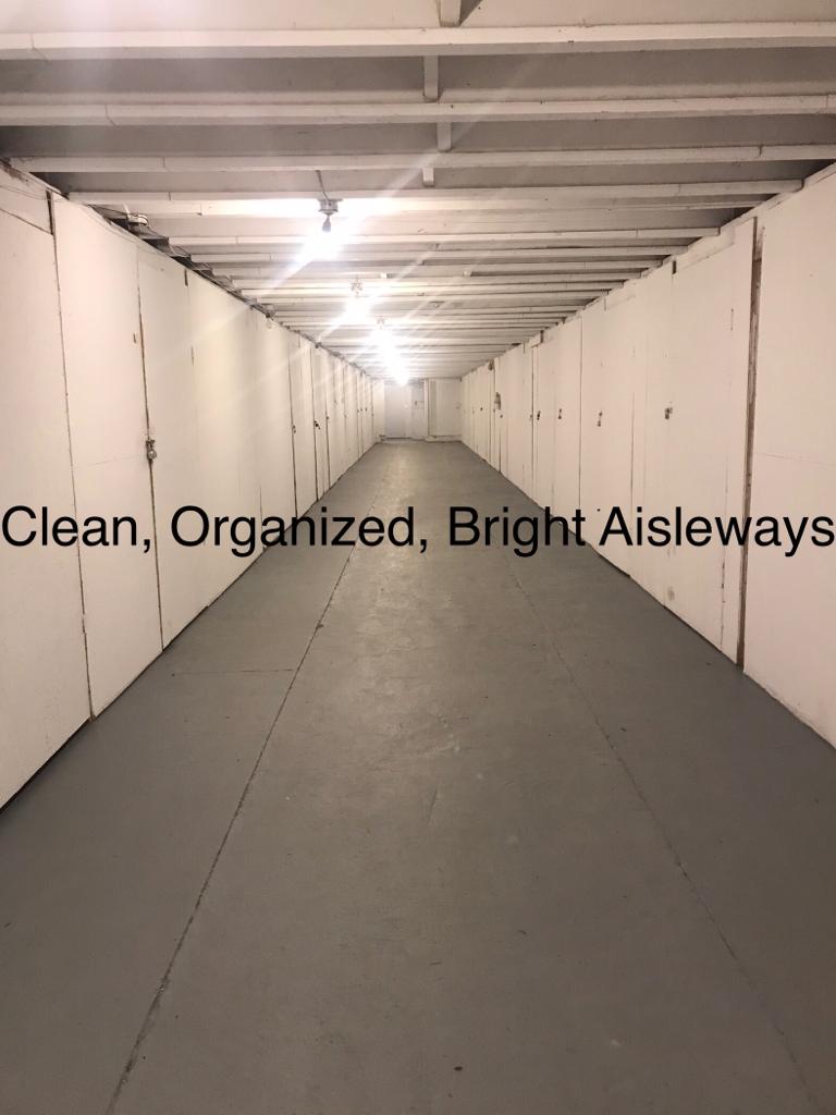 Clean, Organised, Bright Aisleways